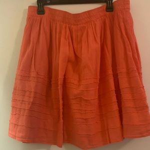 Yummy Tangerine Skirt!